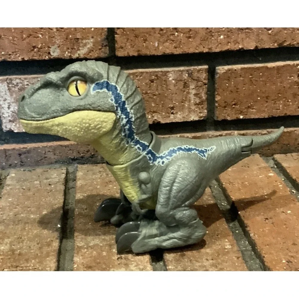 Jurassic World Primal Pal Velociraptor Electronic Toy‎ Sounds/Moves